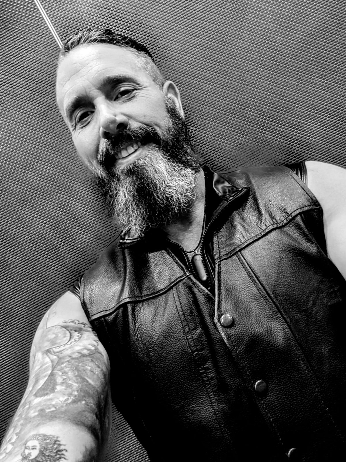 Portrait of Sir Haven, mentor and educator at Black Lantern Studio